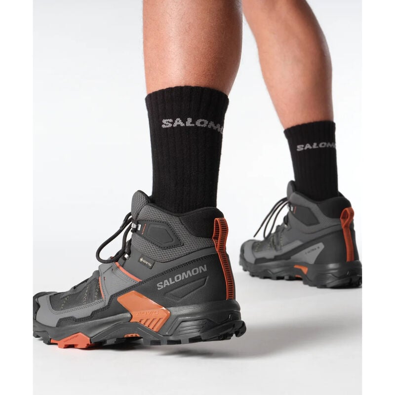 Salomon X Ultra 5 Mid Gore-Tex Hiking Boots Mens image number 6