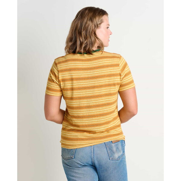 Toad&Co Grom Ringer Crew Top Womens