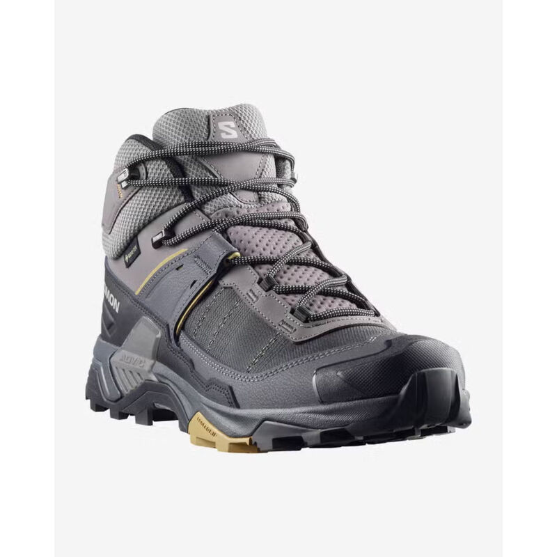 Salomon X Ultra 5 Mid Gore-Tex Hiking Shoes Mens image number 2
