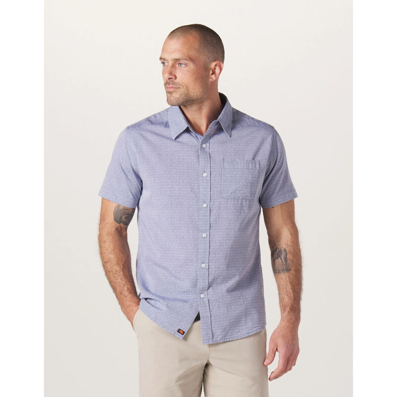 The Normal Brand Freshwater Short-Sleeve Button Up Mens image number 1