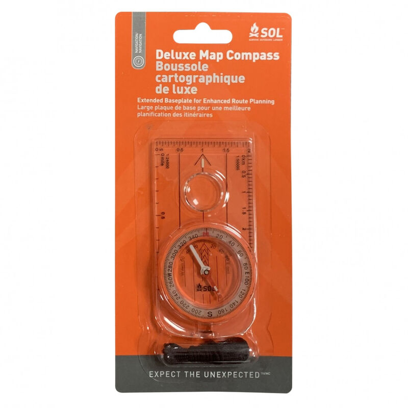 Adventure Medical SOL Deluxe Map Compass image number 1