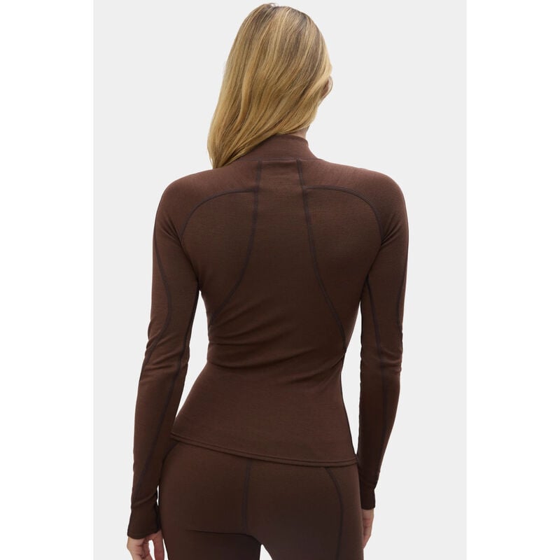 Halfdays Fay Midweight Merino Top Womens image number 2