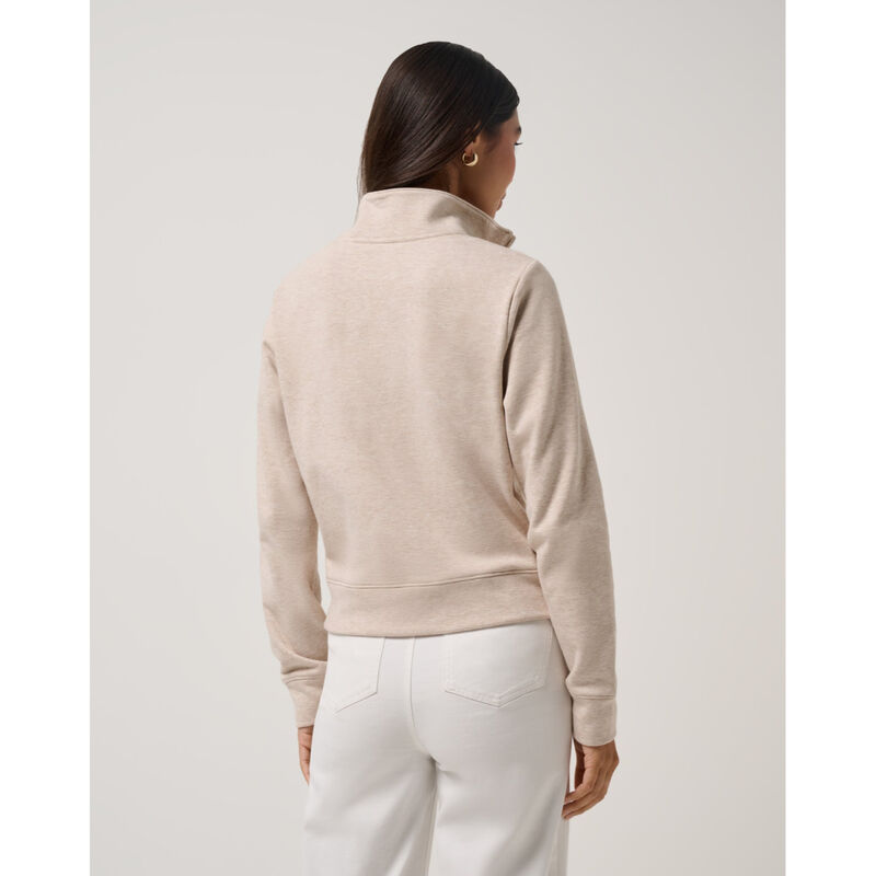 Travis Mathew Cloud Fleece Half Zip 2.0 Womens image number 1