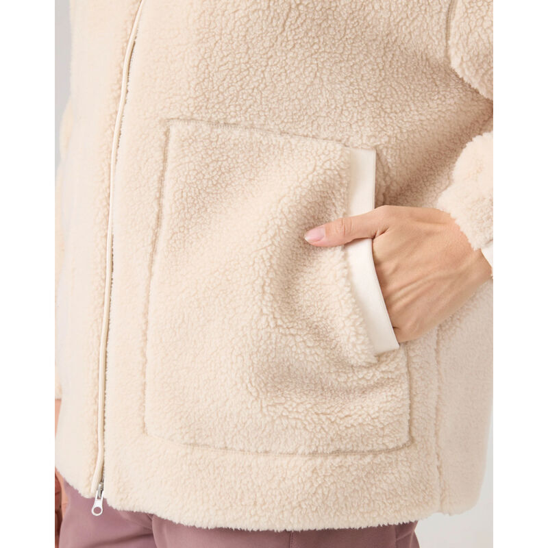 Roxy Amara Sherpa Jacket Womens image number 3