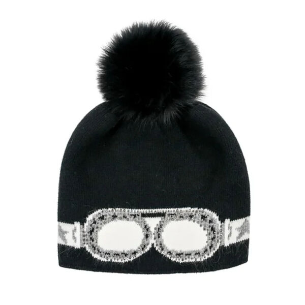 Mitchies Matchings Goggle Pom Beanie