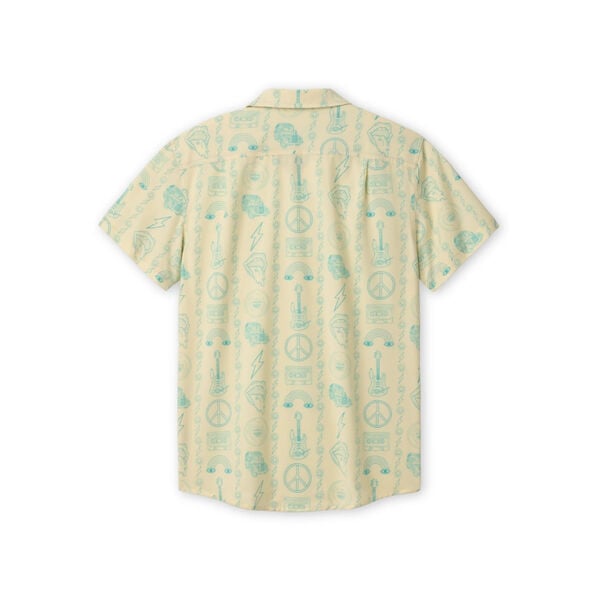 Baja Llama Backstage Pass Button Up Shirt Mens