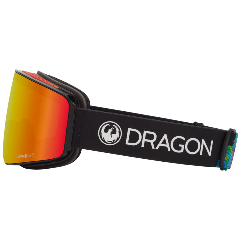 Dragon PXV Goggles + Lumalens Red Ion Lens image number 2