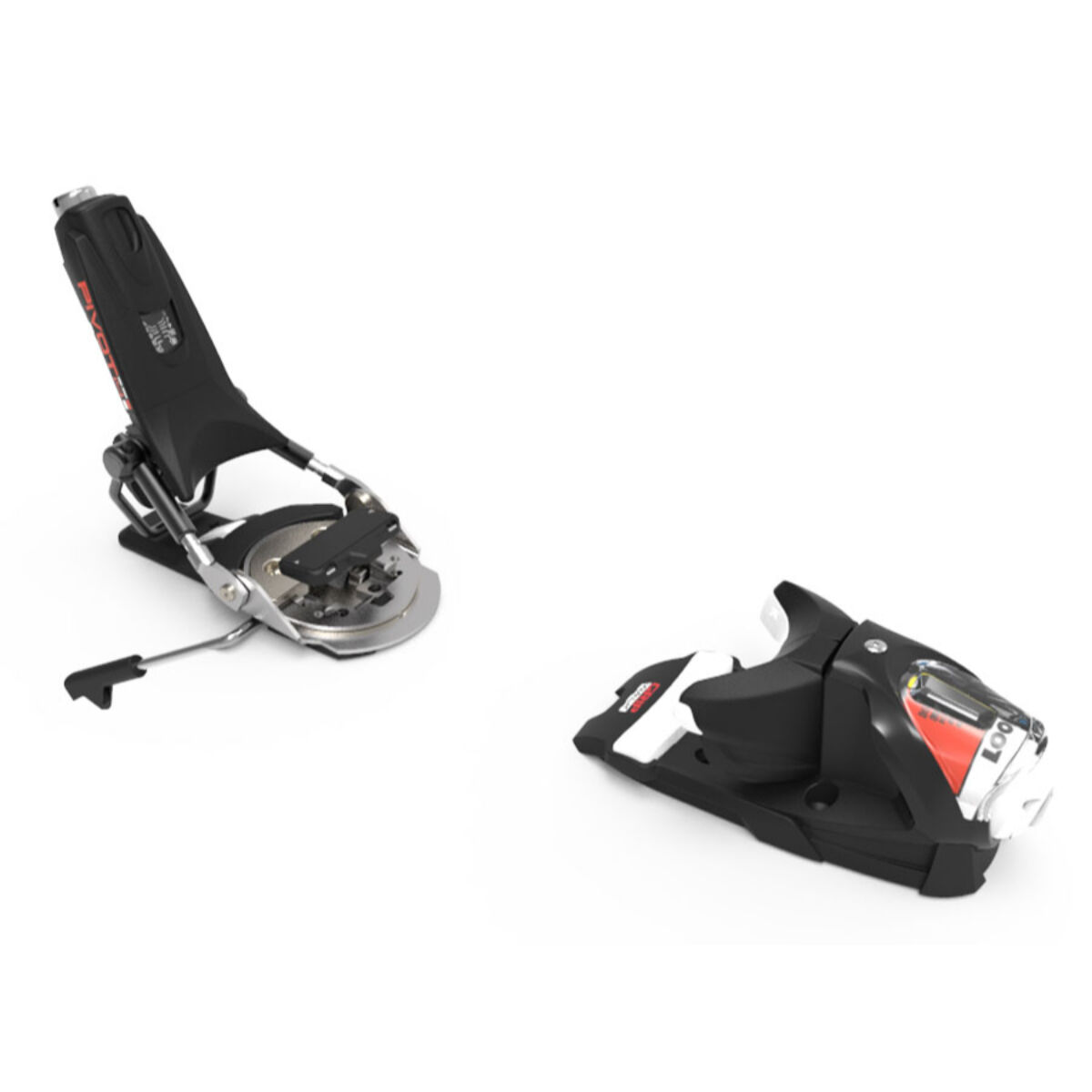 snowboard with ski bindings