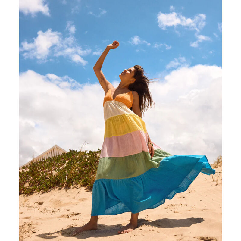 Roxy Honolulu Glow Maxi Dress Womens image number 2