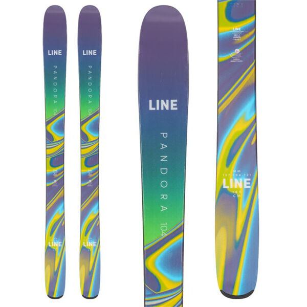 Line Pandora 104 Skis Womens