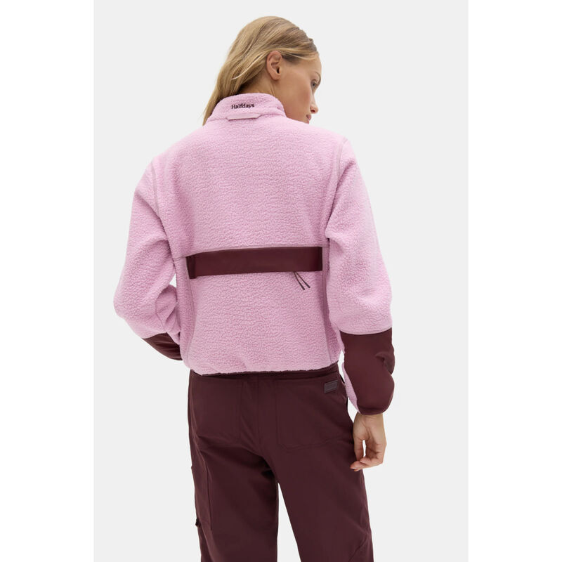 Halfdays Chapelle Fleece Jacket Womens image number 2