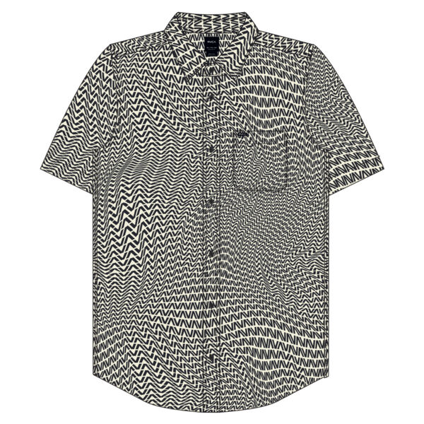 RVCA Dib Woven Short-Sleeve Shirt Mens