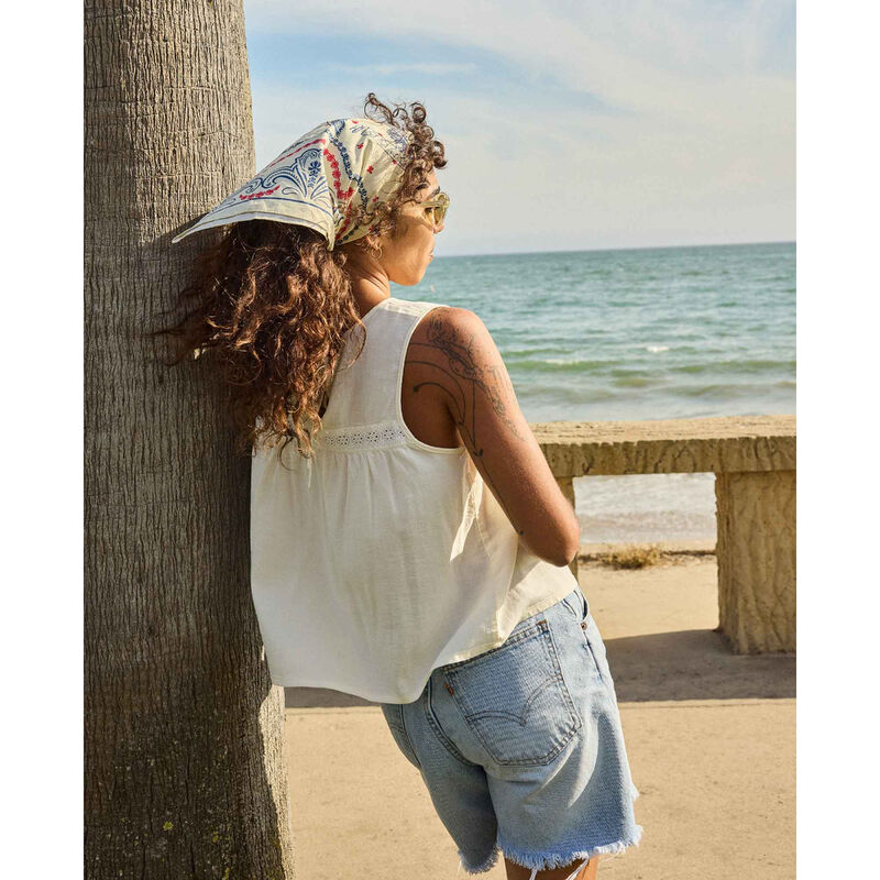 Toad&Co Manzana Pin Tuck Tank Womens image number 3