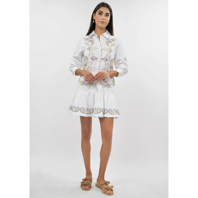 Uncle Frank Table Linen Dress Womens image number 2