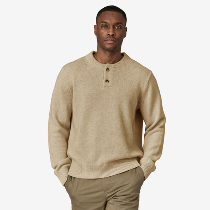 Patagonia Recycled Wool-Blend Buttoned Sweater Mens image number 1