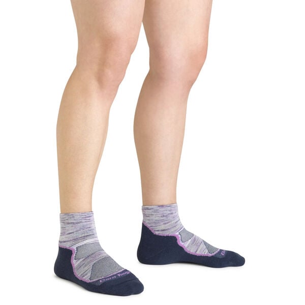 Darn Tough Light Hiker Quarter Lightweight Hiking Socks Womens
