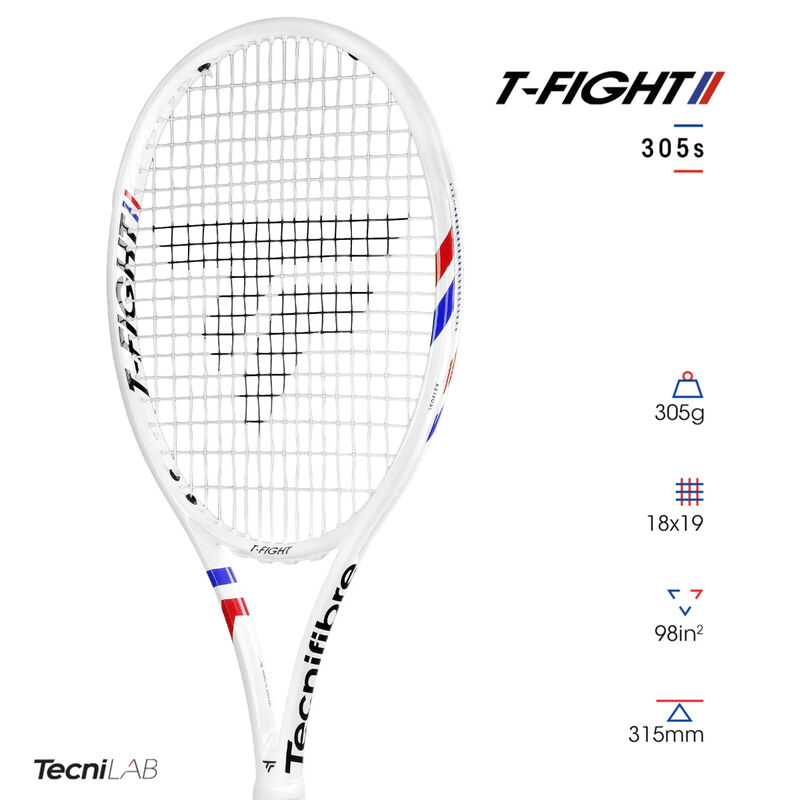 Tecnifibre T-Fight 305S Racquet - Unstrung image number 1