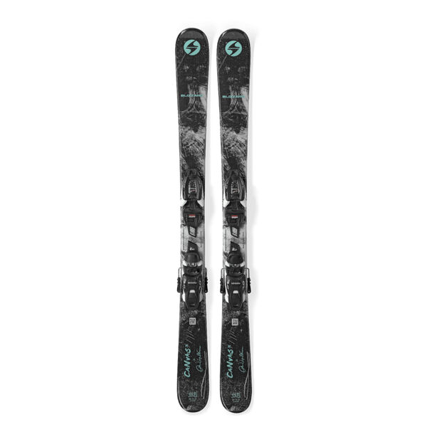 Blizzard Canvas Jr. Skis + FDT Jr 4.5 WB Ski Bindings Kids