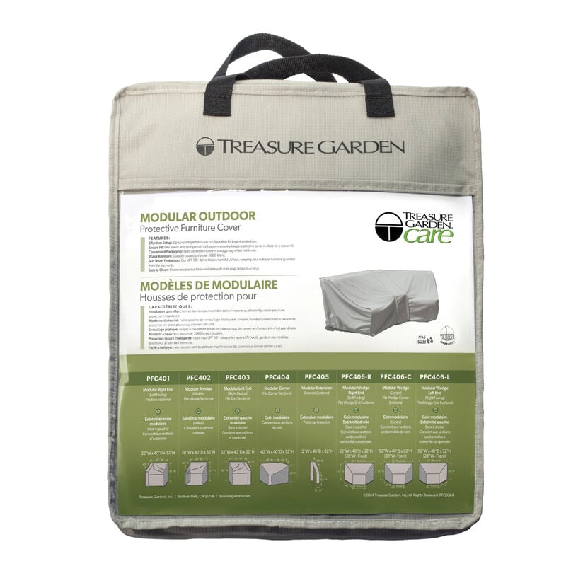 Treasure Garden Modular Armless Middle Fits Middle Sectional Cover image number 0