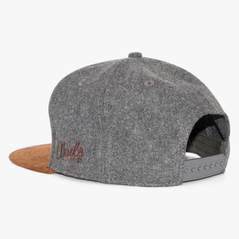 Aksels CO Leather C Camper Snapback Hat image number 3