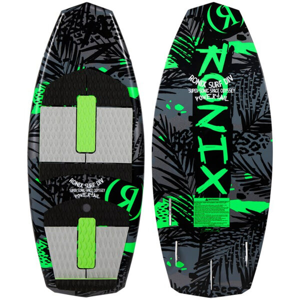 Ronix Super Sonic Space Odyssey Powertail Wakesurf Board Kids