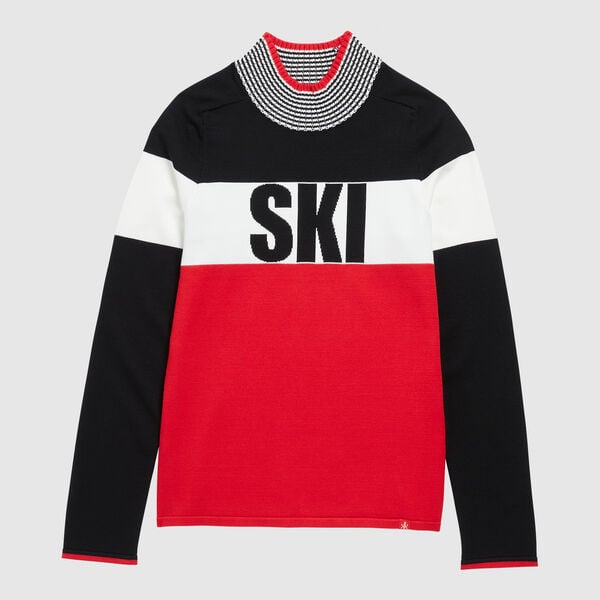 Krimson Klover  Ski Block Sweater Womens