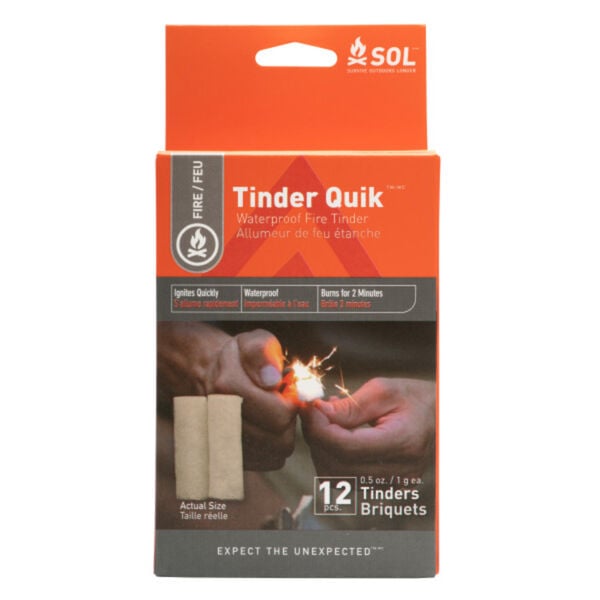 Adventure Medical SOL Tinder Quik 12-Pack