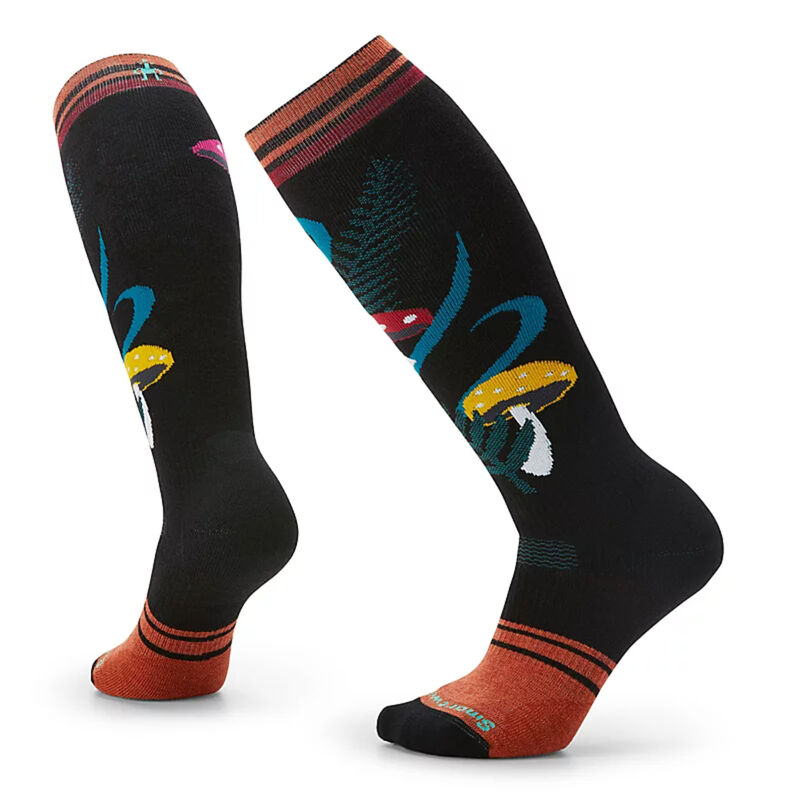 Smartwool Snowboard Full Cushion Fungi Fabulous Over The Calf Socks Womens image number 0