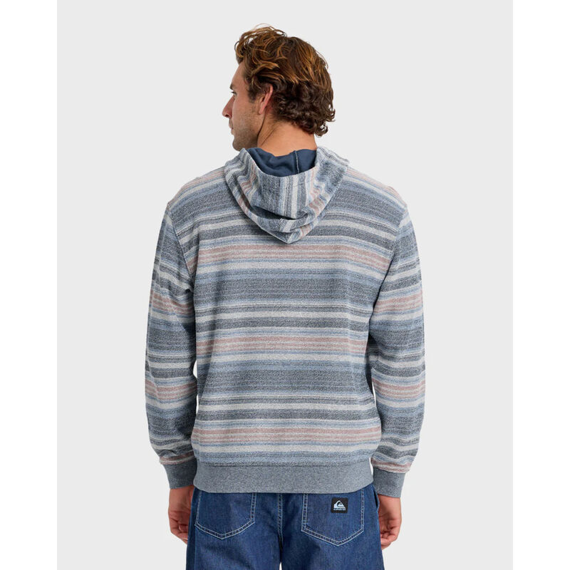Quiksilver Great Otway Yarn-Dyed Stripe Pullover Hoodie Mens image number 3
