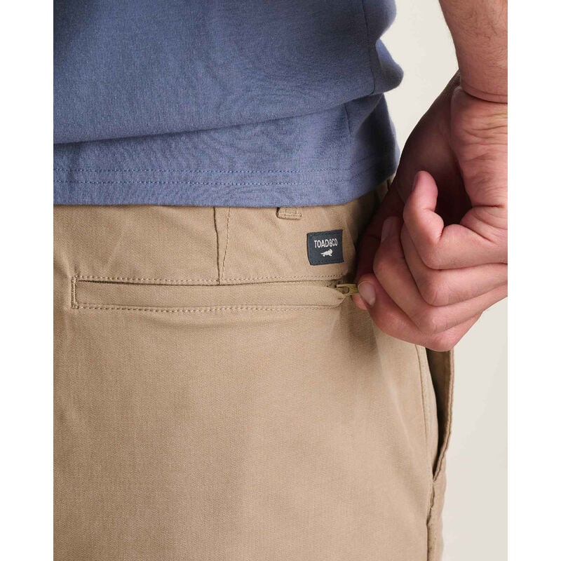 Toad&Co Mission Trek Chino Shorts Mens image number 4