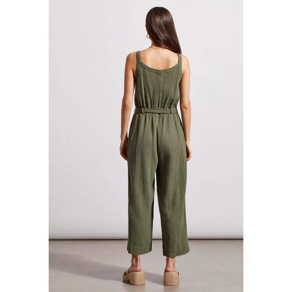 Tribal Cotton Gauze Blend Jumpsuit Womens