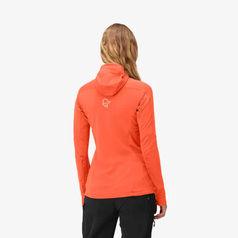 Norrona Falketind Power Grid Hood Womens image number 3