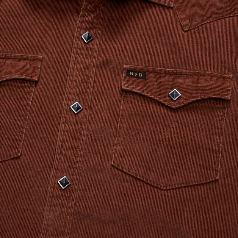 Howler Brothers Banning Corduroy Snapshirt Mens image number 4