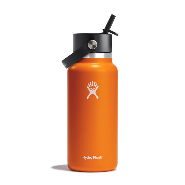 Hydro Flask 32oz Wide Mouth With Flex Straw Cap Water Bottle