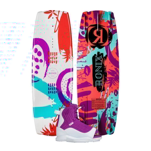 Ronix August Wakeboard W/ August 2-6 Boots Girls