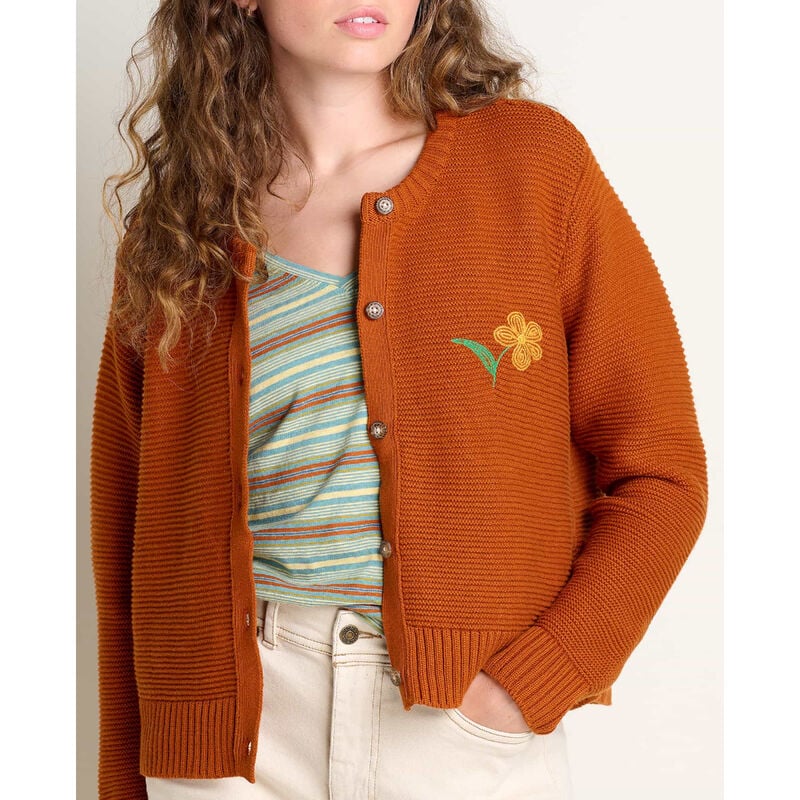 Toad&Co Bianca Crew Cardigan Womens image number 2