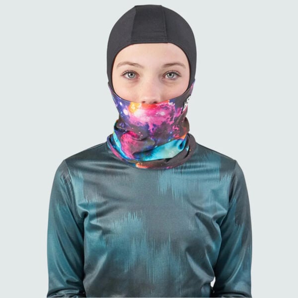Black Strap Treble Hood Balaclava Kids
