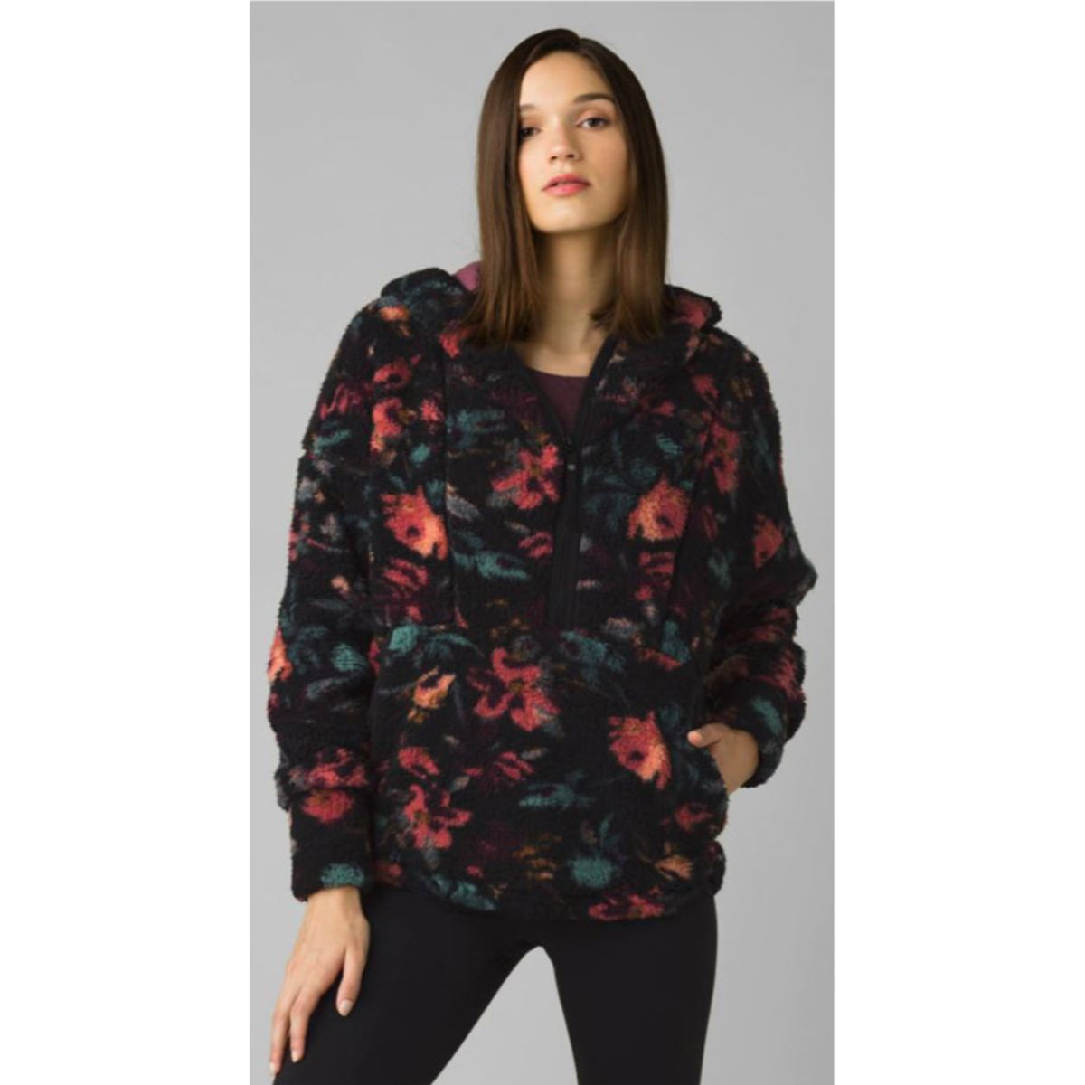 prana polar escape half zip