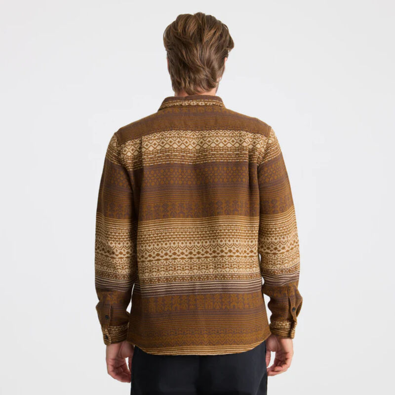 Roark Nordsman Jacquard Long Sleeve Flannel Mens image number 2
