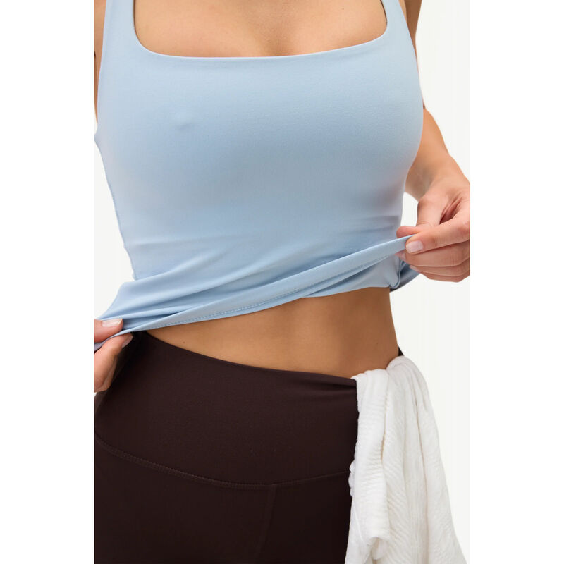 Halfdays Joan Square Neck Tank in MeltEffect Womens image number 4