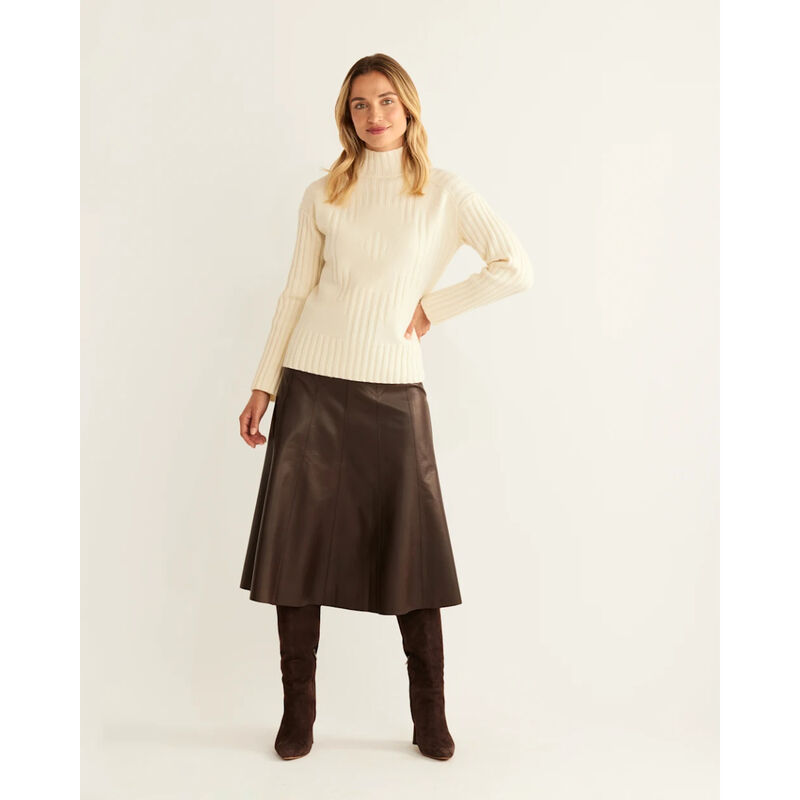 Pendleton Oversized Mockneck Pullover Womens image number 0