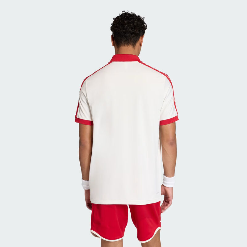 Adidas Tennis Classics Polo Shirt Mens - Chalk White image number 2
