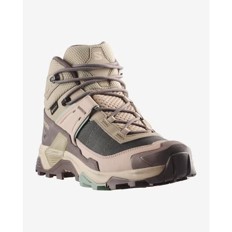 Salomon X Ultra 5 Mid Gore-Tex Hiking Shoes Womens image number 3