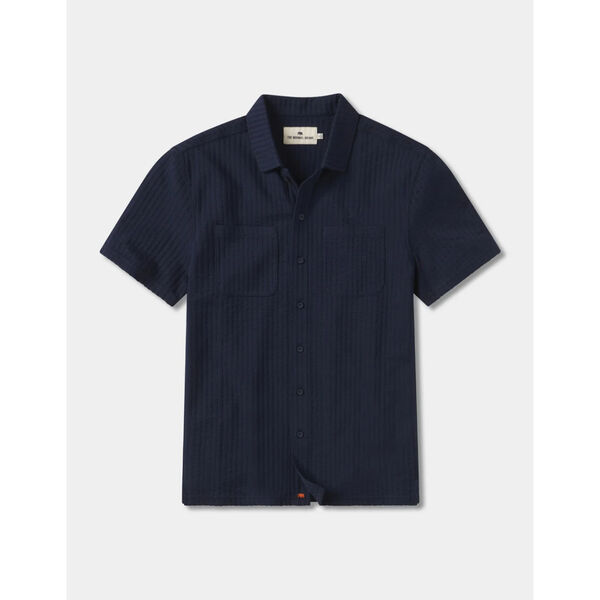 The Normal Brand Knit Getaway Button Up Shirt Mens