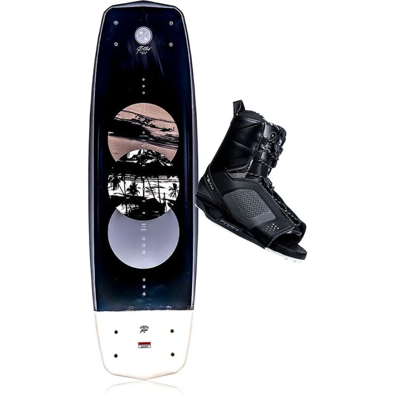 Hyperlite 132 Sender W/Team OT 7-10.5 Wakeboard Package image number 0