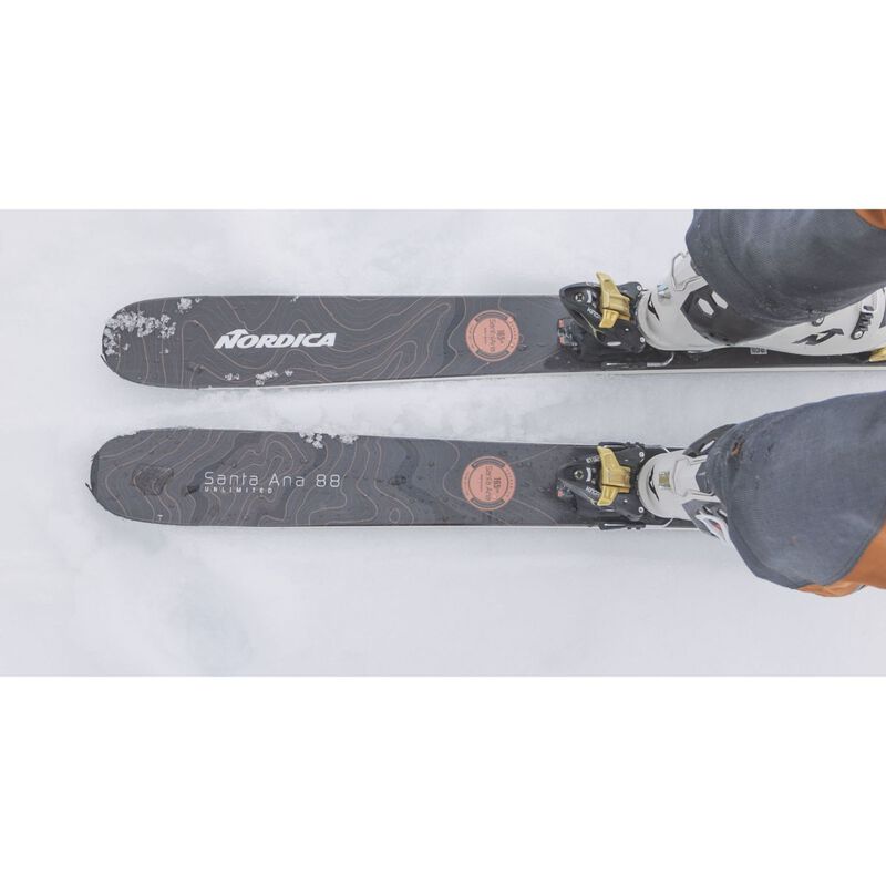 Nordica Santa Ana 88 Unlimited Skis Womens image number 9