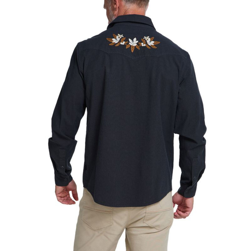 Howler Brothers Crosscut Deluxe Snapshirt Mens image number 2