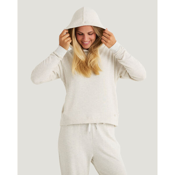 Free Fly Bamboo Lightweight Fleece Cropped Hoodie Womens
