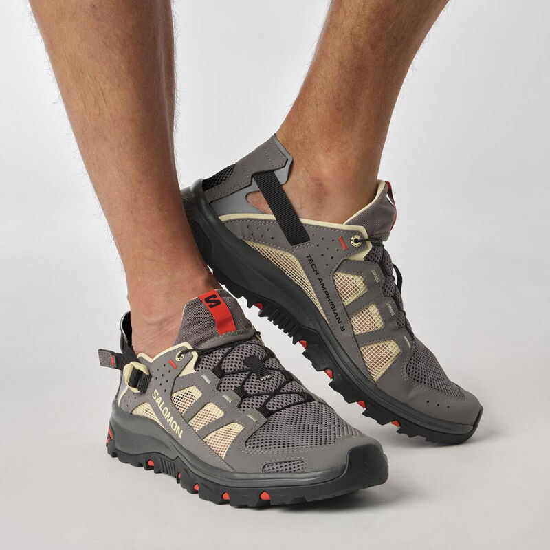 Salomon Techamphibian 5 Hiking Shoes Mens image number 6