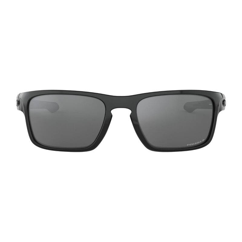Oakley Sliver Stealth Sunglasses Polished Black/Prizm Black Polarized image number 4